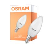 Osram Classic LED E14 Kaars Mat 7.5W 806lm - 840 Koel Wit | Vervangt 60W