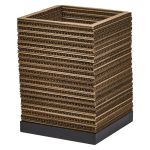 Ledvance Tafellamp Decor Vierkant Bruin | Geschikt voor 1x E27