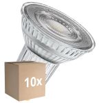 Voordeelpak 10x Ledvance LED Spot GU10 PAR16 6.1W 575lm 60D - 940 Koel Wit | Beste Kleurweergave - Dimbaar - Vervangt 80W
