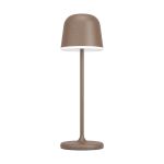 Eglo Tafellamp Mannera Aluminium Roestig 2W 200lm - 830 Warm Wit | IP54 - Touch Dimbaar - USB-C