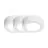 Voordeelpak 3x Nordlux Plafond Spot Kitchenio Wit 2.2W 170lm - 830 Warm Wit | IP20 - 3-Staps Dimbaar