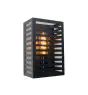 Eglo Wandlamp Alamonte 3 Buitenverlichting Staal Zwart | Geschikt voor E27