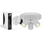D'Lite Plafondlamp Trop Wit | Geschikt voor 3x GU10 