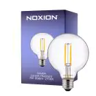 Noxion Lucent Filament LED E27 Globe Helder 7W 806lm - 827 Zeer Warm Wit | Dimbaar - Vervangt 60W