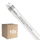 Voordeelpak 10x Philips LED Buis T8 CorePro (UN) High Output 8W 900lm - 865 Daglicht | 60cm - Vervangt 18W